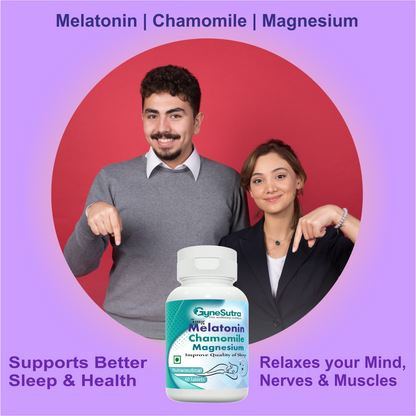 Melatonin - Promotes Sound Sleep & Improves Mood