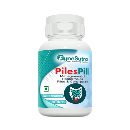 Gynesutra Piles pill Fast relief Piles medicine | Hemorrhoid Support, Bavasir, Fissure. Fistula, Inflammation | constipation relief 60 tablets