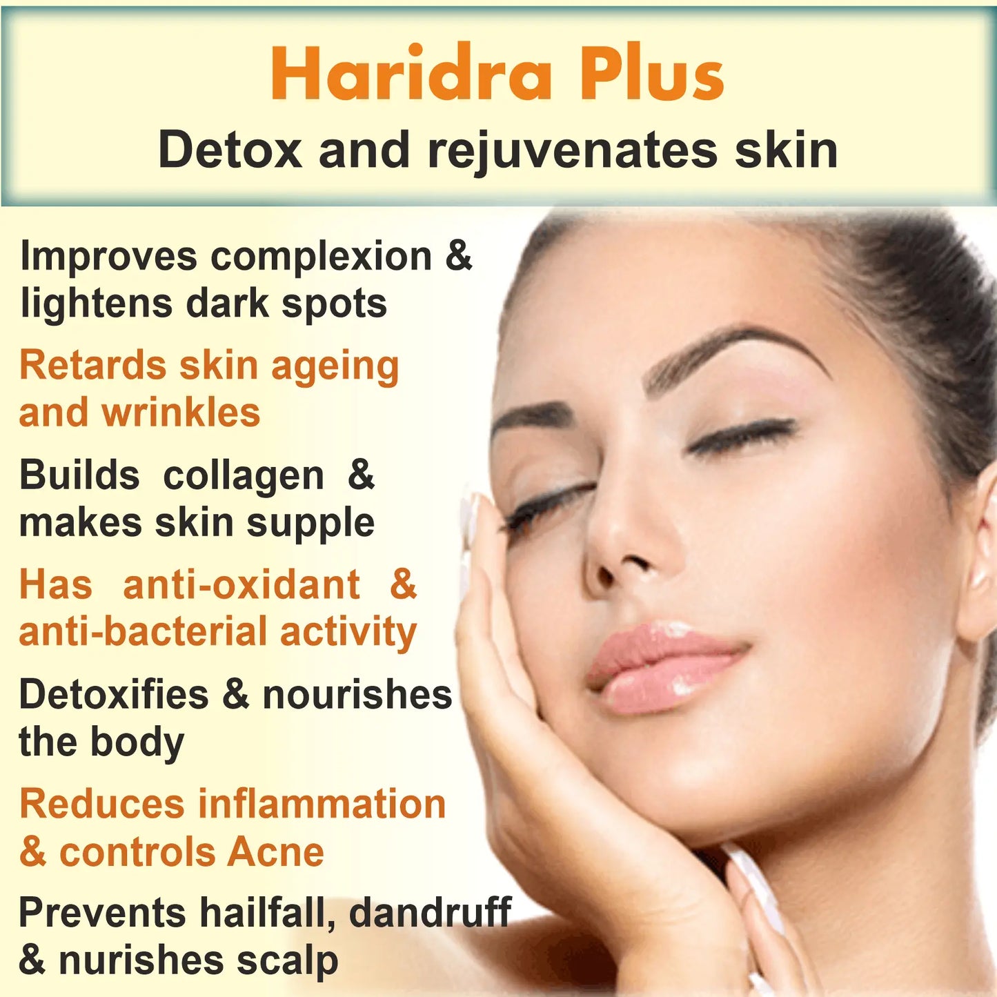 Haridra Plus - Curcumin Based Supplement to Detoxify & Promote Skin Health