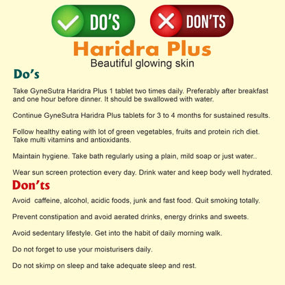 Haridra Plus - Curcumin Based Supplement to Detoxify & Promote Skin Health