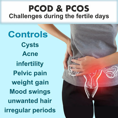 PCOD Support - Natural Supplement to Manage PCOD & PCOS Symptoms in Women