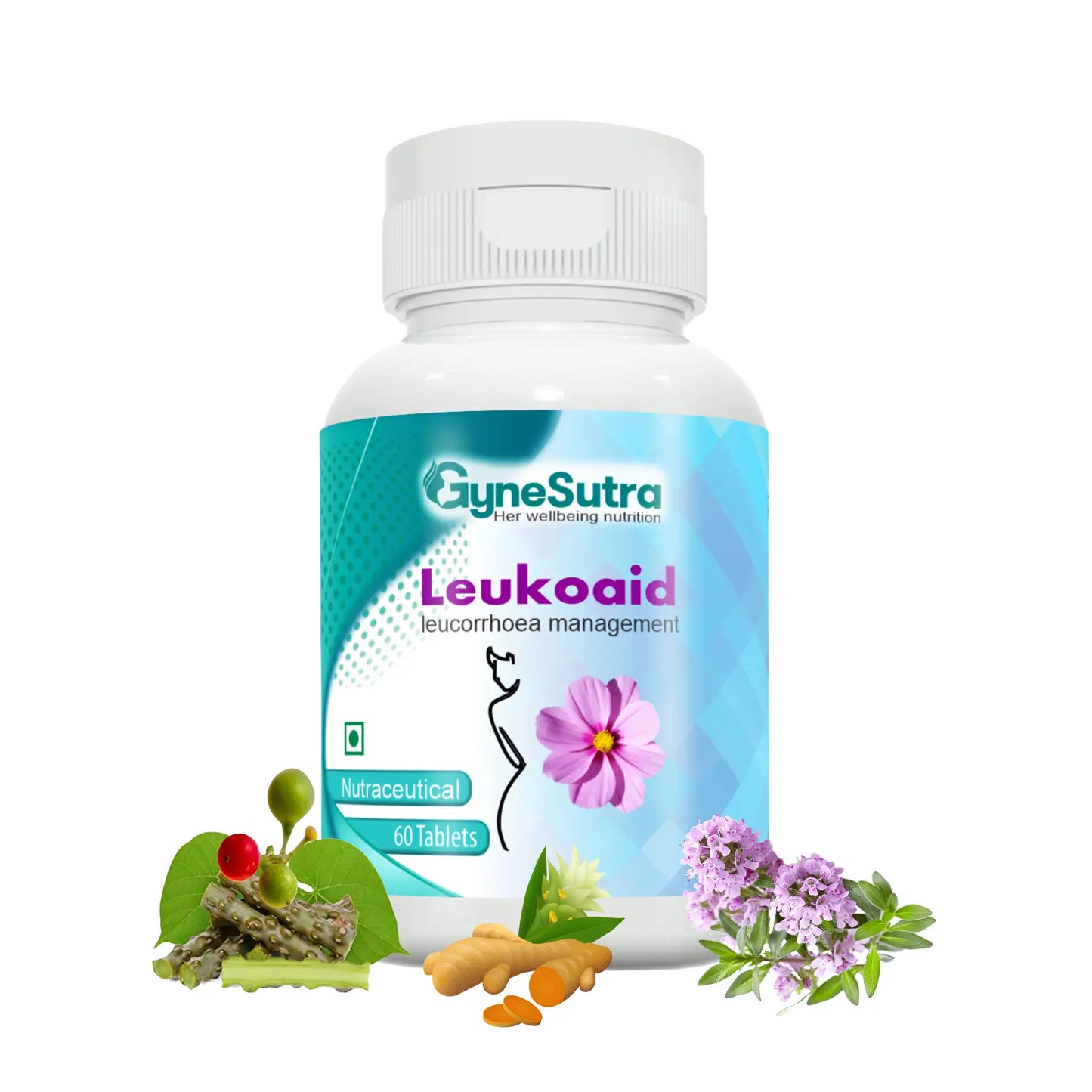 Leukoaid - Natural Supplement to Control Leukorrhea & White Discharge in Females